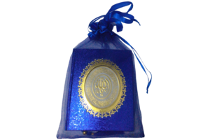 Buku Yasin Bludru Premium Biru dan Bag